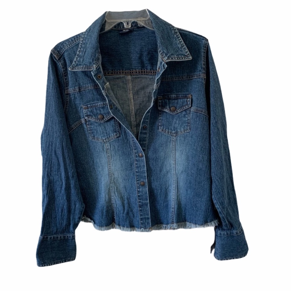 Classic Blue Denim Jean Jacket